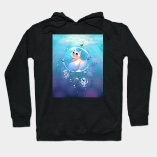 Cats in Water Hoodie